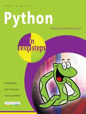 cover image of Python in easy steps